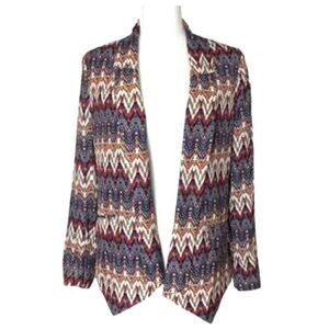 Skies are Blue blazer jacket spring colorful business casual chic S